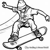 Skateboard Coloring Pages  Free & Printable sketch template