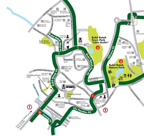 Bukit Batok PCN: Easy Cycling Path Connected To Jurong And Clementi - Little Day Out