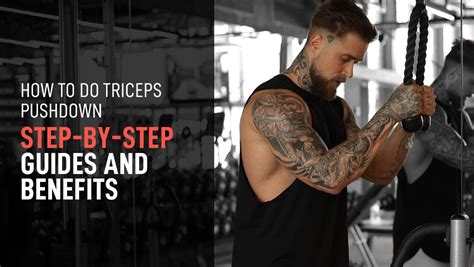 Cable Rope Tricep Pushdowns Guide | Technique, Form & Benefits