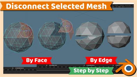 Blender Tutorial : Separate Mesh from main mesh or Object in Blender 3 ...