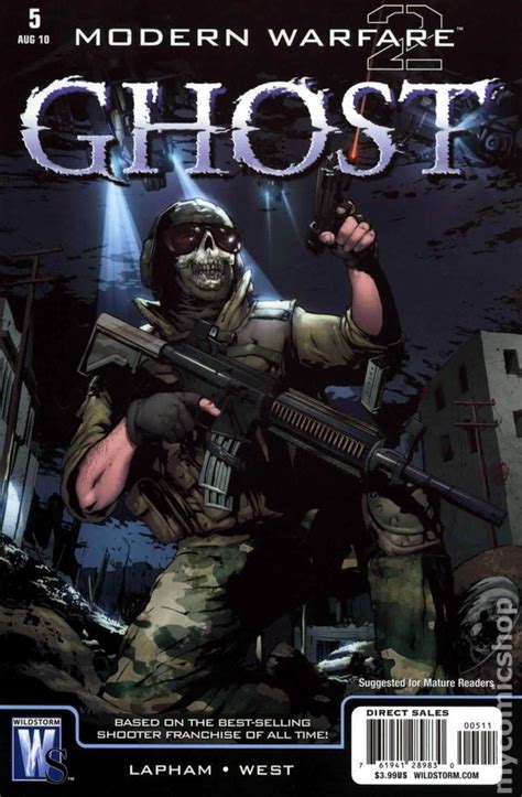 Modern Warfare 2 Ghost (2009 DC) comic books