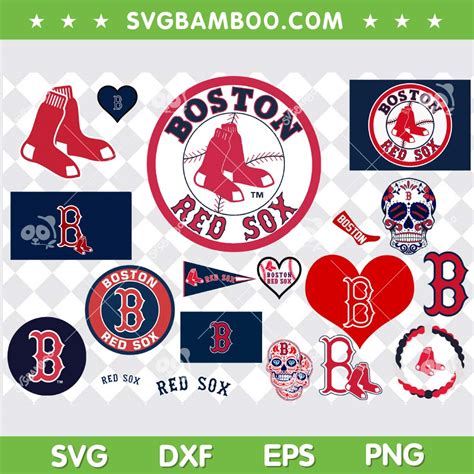 Boston Red Sox SVG Bundle