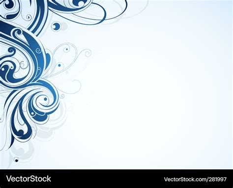 Swirl border Royalty Free Vector Image - VectorStock