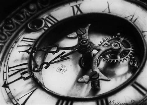 CLOCK by maximerokus.deviantart.com on @deviantART | Clock tattoo, Clock drawings, Watch tattoos