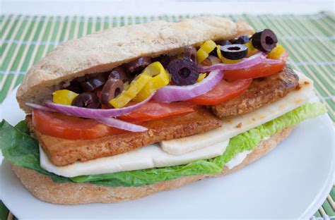 Vegan Submarine Sandwich - Create Mindfully