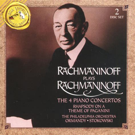 Rachmaninoff* - Rachmaninoff Plays Rachmaninoff: The 4 Piano Concertos ...