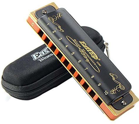 Easttop Blues harmonica T008K a 10 hole diatonic harp.