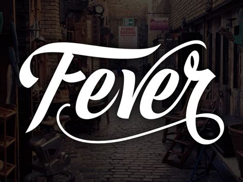 Fever Lettering Logo by M Creative Designs on Dribbble