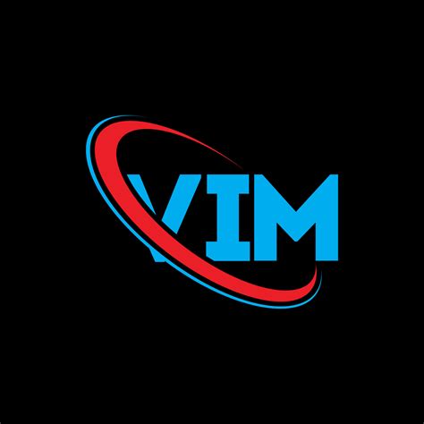 logo vim. lettre vim. création de logo de lettre vim. initiales logo ...