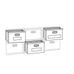 File cabinet vector graphics | Free SVG