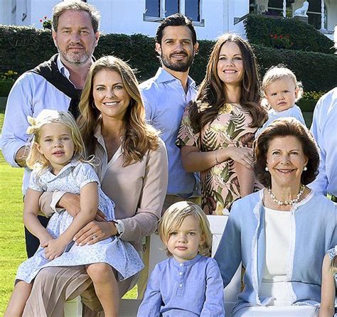 Swedish Royal Family at Solliden Palace