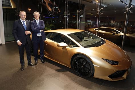 lamborghini ceo stefano domenicali with liborio stellino italian ...