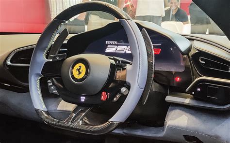 Ferrari 296 GTB Interior Images: 296 GTB Interior Photo Gallery