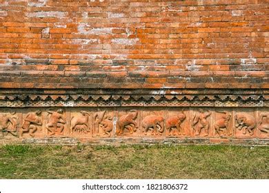 Somapura Mahavihara Paharpur Buddhist Bihar Unesco Stock Photo ...