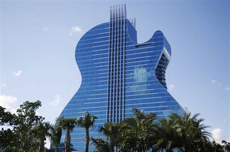 Unique guitar-shaped hotel opens at Florida Seminole casino