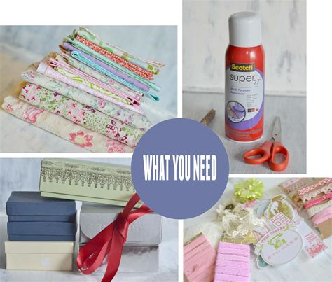 Curiositaellya: How to Make Fabric Wrap Gift Box {DIY}