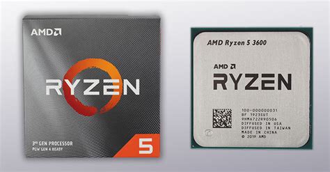 AMD RYZEN 5 3600 6 CORES 12 THREADS 3.6GHZ (TURBO 4.2GHZ) WITH WRAITH STEALTH COOLER – DFESTORE