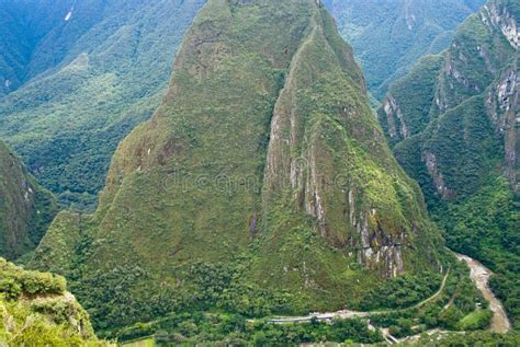 Urubamba River At Machu Picchu, Peru Stock Photo - Image: 14709212