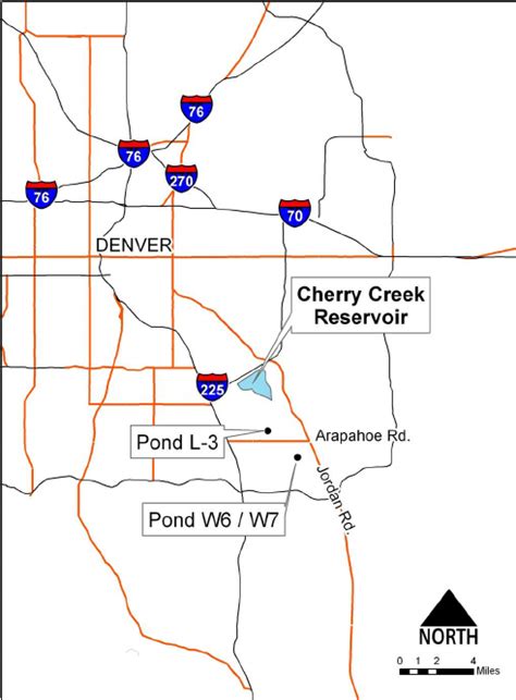 Location map for Cherry Creek Reservoir | Download Scientific Diagram