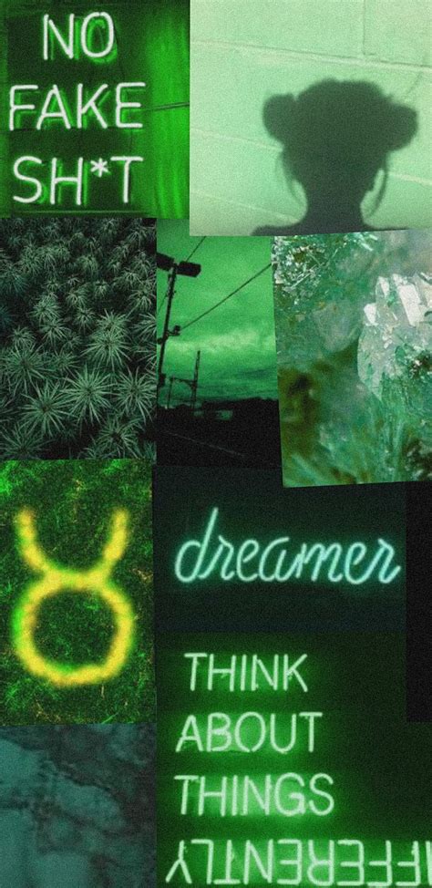 10 Greatest taurus wallpaper aesthetic green You Can Download It ...