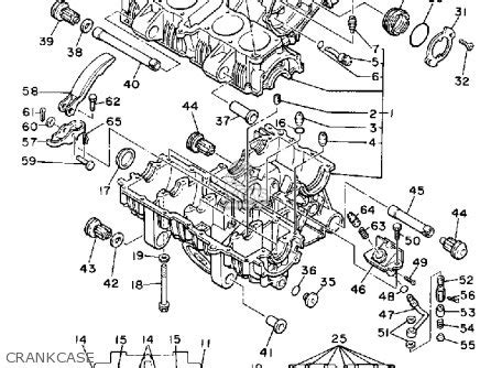 Yamaha FZ600 1986 FAZER USA parts lists and schematics