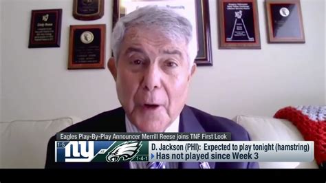 Philadelphia Eagles play-by-by announcer Merrill Reese previews the ...