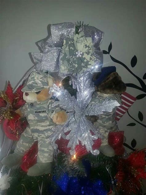 Military Christmas tree | Christmas decorations, Military christmas ...