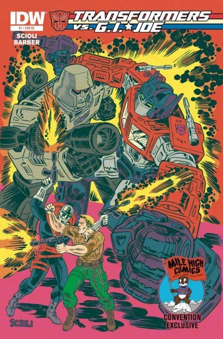 Transformers vs G.I. Joe 4yesteryear (IDW Publishing) - Comic Book Value and Price Guide