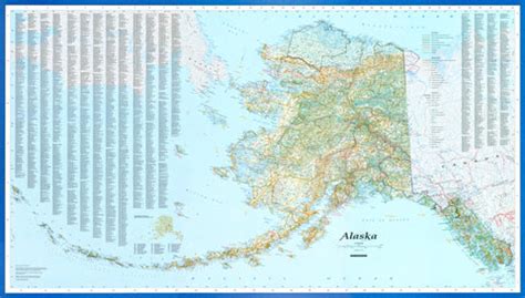 Buy map: Alaska Wall Map by Imus Geographics – YellowMaps Map Store