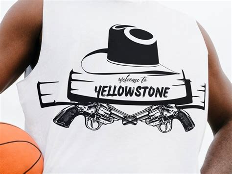 Welcome to Yellowstone Svg Yellowstone Merch Dutton Ranch - Etsy