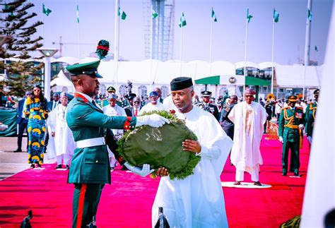 2023 Armed Forces Remembrance Day On 15/01/2023 - Prof. Yemi Osinbajo (SAN) | Prof. Yemi ...