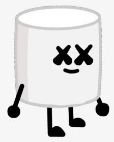 Congratulations! The PNG Image Has Been Downloaded (Bfdi Marshmallow , Png Download - Inanimate ...