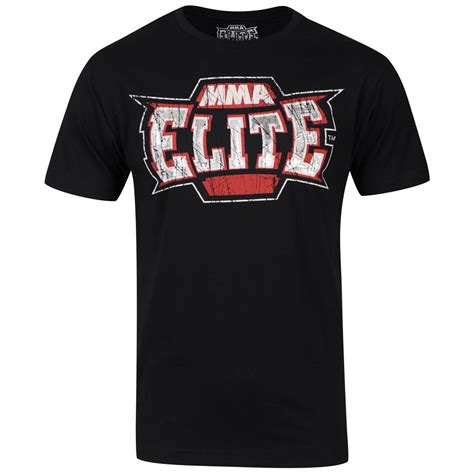 MMA Elite Men's Battle T-Shirt - Black Clothing | Zavvi