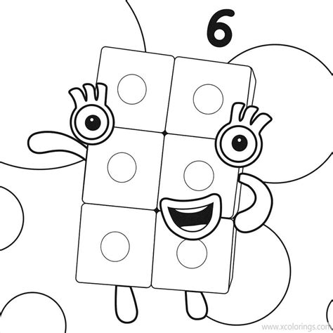 Number Blocks Coloring Pages Coloring Pages