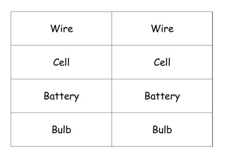 Electric Circuit Symbols KS2 Lesson Plan and Flashcards | Teaching Resources