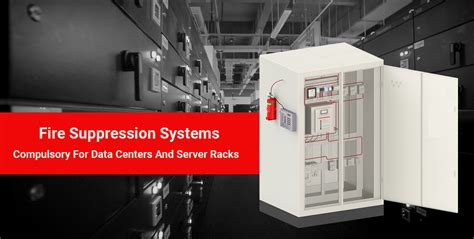 Fire Suppression System Compulsory for Data Centers and Server Racks