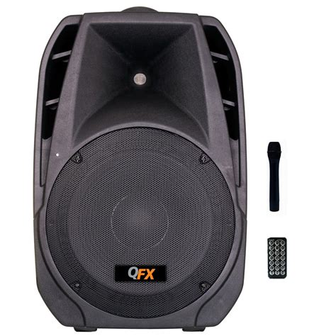 QFX Speaker with Built-In Amplifier Bluetooth - Walmart.com - Walmart.com