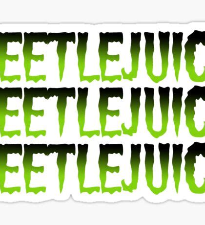 Beetlejuice: Stickers | Redbubble