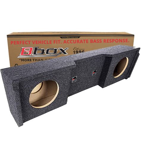 Buy Bbox Dual Sealed 10 Inch Subwoofer Enclosure - Accu-Tuned Sealed Subwoofer Boxes - Subwoofer ...