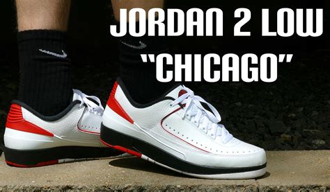 Air Jordan 2 Retro Low "Chicago" On Foot Review - WearTesters