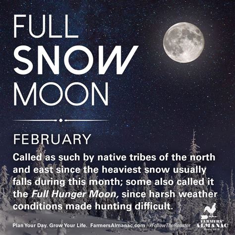 February’s full Moon, like other full Moons, is rich in folklore and ...