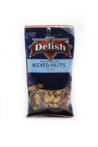 It's Delish Roasted & Salted Mixed Nuts, 3.5 oz - Kroger