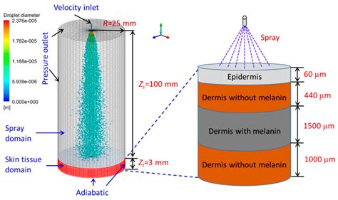 Energies | Free Full-Text | Theoretical Study on Cryogen Spray Cooling in Laser Treatment of Ota ...