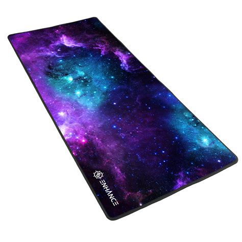 ENHANCE Extended Large Gaming Mouse Pad - XL Mouse Mat (31.5" x 13.75") Anti-Fray Stitching for ...