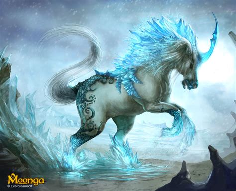 Unicorn, Creator of Ice by ~Na-V on deviantART | Mythical creatures ...