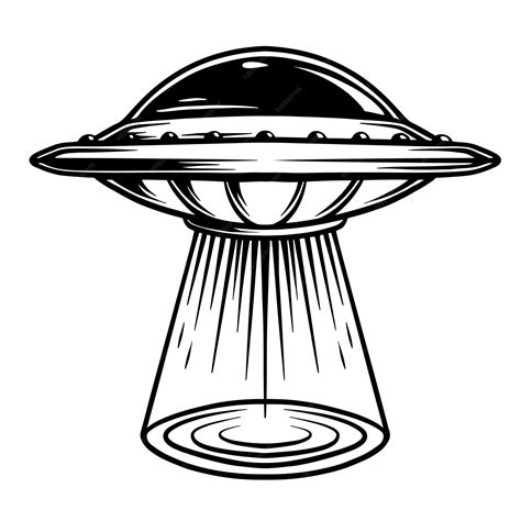 Premium Vector | Ufo vector illustration