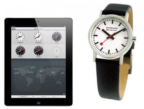 Apple reaches licensing agreement with SBB over classic Swiss Railway clock design - 9to5Mac