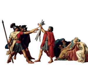 Visual Analysis of Jacques Louis David Artwork – The Oath of the Horatii