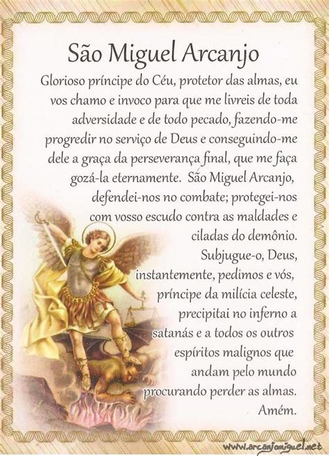 OraçãO Miguel Arcanjo Espiritismo EZ75 - Ivango