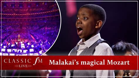 13-year-old treble Malakai Bayoh sings virtuosic Mozart in Royal Albert Hall debut | Classic FM ...